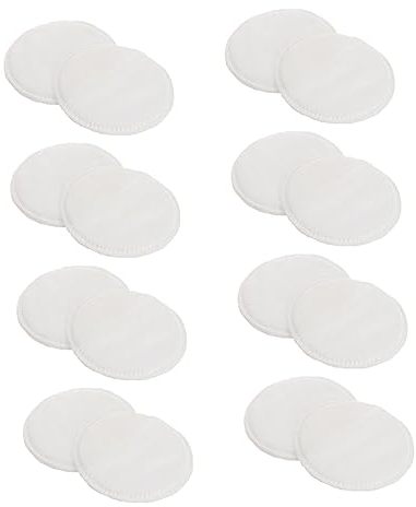 Housoutil 300stücke Abschminkpads Rund Aus Hautfreundlicher Dreilagiger Dicker Baumwolle Weiche Makeup Cotton Pads Für Gesichtsreinigung Und Pflege Einweg-wattepads