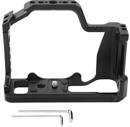 Cage Complète de Caméra pour M50 M5 M50II, Kit de Cage de Caméra en Alliage D'aluminium, Plate-Forme de Cage Vidéo avec Trou de 1/4 à 3/8 Pouces, Support de Chaussure Froide