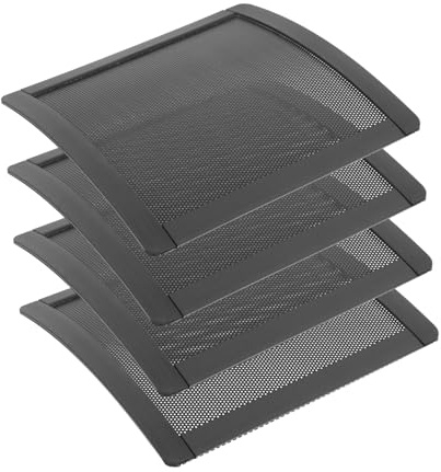 CIYODO 4 Stückpc Lüfterfilter aus PVC mit Magnetischer Staubfilterabdeckung und Atmungsaktivem Design für Computergehäuseventilatoren in Sommerlicher Sommeratmosphäre