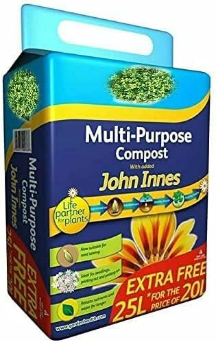 Indigo® Garden Multi-Purpose Compost With John Innes – 25L BIO3-Enriched, Peat-Free Blend For Healthy Roots & Strong Growth