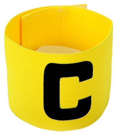 Captain Armbands Uni – Kapitän des Fußballkapitäns | Kapitän des Volleyball-Teams | Sportarmband mit Fußballgurt | verstellbare Sportarmbänder mehrfarbig