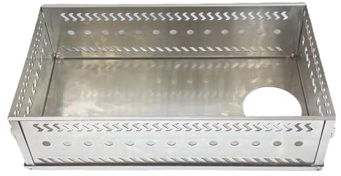 Sauna Stone Basket - Stainless Steel Charcoal Basket for Sauna Stove | Rustproof Foldable Stone Holder for Outdoor Camping, Sauna Heating Firebox, Wood or Charcoal Heat Basket for Sauna Rocks