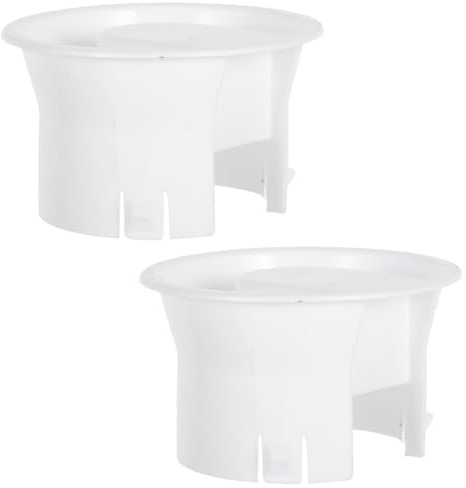 Ciieeo Wiederverwendbarer Wasserkrugdeckel Aus Kunststoff 2Er Set 2.95X2.95X1.57In Auslaufsicherer Ersatzdeckel Für Saftkrug Und Wasserkanne Mit Glatter Oberfläche Für Haushalt Und Küche