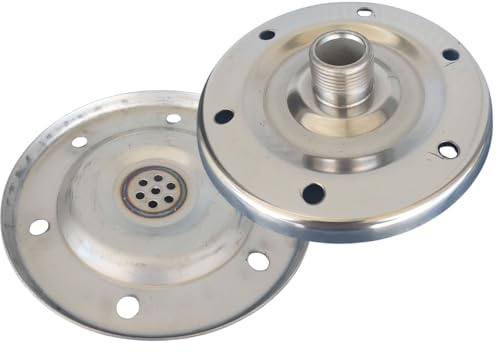 PAG Turbo GmbH® - Edelstahl Flansch für Druckkessel/Membrankessel/Ausdehnungsgefäß 24, 50, 80, 100 Liter Gewinde 1
