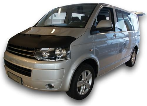 AB-00251 Auto Bra Motorhaubenschutz kompatibel mit VW Volkswagen T5 Bj. 2009-2015 Haubenbra Steinschlagschutz Tuning Bonnet Bra