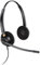 POLY EncorePro 520 QD Headset (Plantronics) - Funktioniert mit digitalen Adaptern Call Center - Akustischer Gehörschutz - Dual Ear