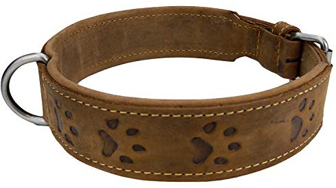 Greenburry Vintage Hundehalsband Leder 60 cm L