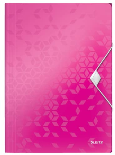 Leitz 4599 Active WOW Slim Gummimappe Metallic - Pink