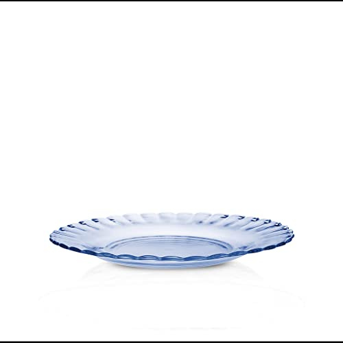 Duralex Dessertteller Picardie blau Ø 20,5 cm, Set von 6 Stueck