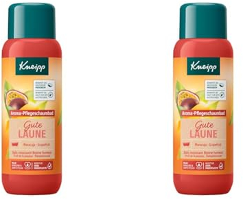 Kneipp Aroma-Pflegeschaumbad Gute Laune, 2er Pack (1 x 400 ml)