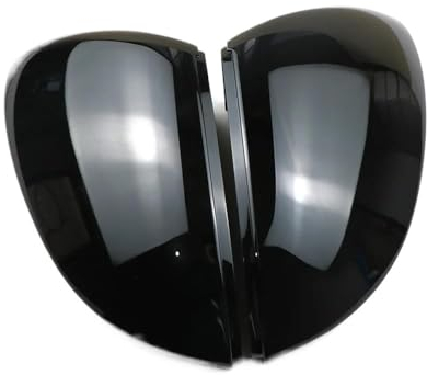 Auto Spiegelkappen Für Golf 8 MK8 Schwarz Paar Spiegelabdeckung Rückansicht Seitenspiegelkappe 5H0857537 5H0857538
