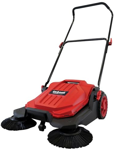 Ewbank EWPSM020 MULTISWEEP Manual Push Artificial Grass/Lawn Sweeper for Indoors & Outdoors, Ideal for Astro Turf, Decking & Driveways