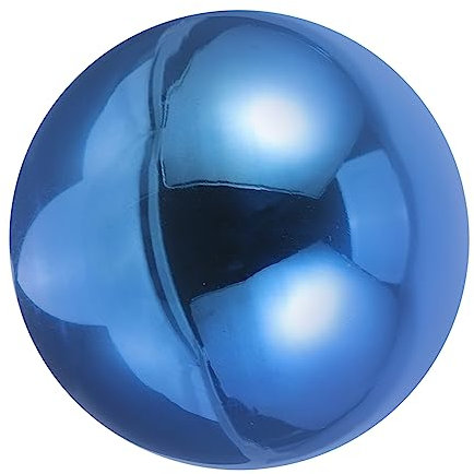 Cabilock Spiegel Ball Poliert Aus Edelstahl Reflektierende Gartenkugel Dekoratives Kugelornament Für Rasengarten Klarer Blickfang Mit Filigraner Verarbeitung