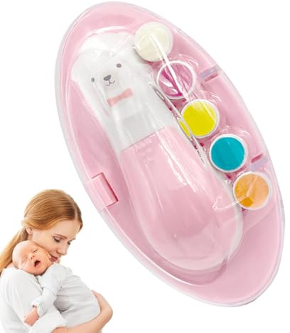 Baby-Nagelknipser, Baby-Nagelknipser, elektrisch, mit Licht, automatische Wiederherstellung für Babys, Kinder, Erwachsene, Pflegekräfte und Senioren