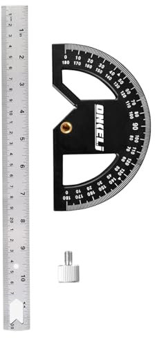 Angle Finder Tool | Angle Measuring Edge Ruler Finder | Multi-Function Construction Tools for Carpenter Enthusiast and Professionals