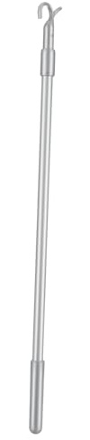 GOOHOCHY Aluminio Barra 8kg Ajustable de Aleación Cortina, Varilla Telescópica de Repuesto Plata de Persianas, Cortinas, Ligeras