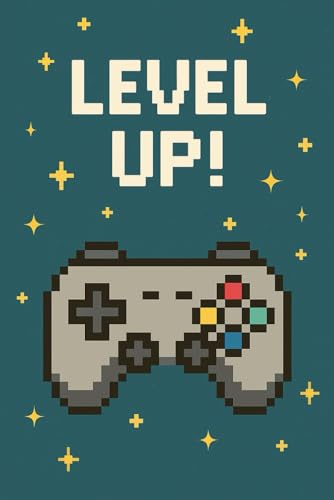 LEVEL UP! Gaming Journal for Kids