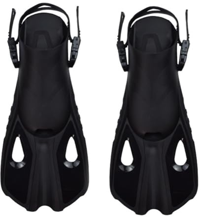EpheyFIF 1 par de aletas de esnórquel, cómodas, resistentes al desgaste, ajustables, profesionales, accesorios de equipo de buceo