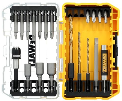DEWALT Screwdriver Bit Set, Rapid Load, Tin, 20-Piece (DW2503)