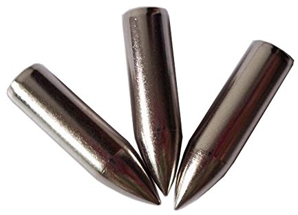 ZSHJG 24pcs Pfeilspitzen Jagdspitzen Punkt Pfeilspitze des Bogenschießen Bogenpfeile Pfeilspitze Tipps Feldspitze für 8mm Holzpfeile und Bambuspfeile