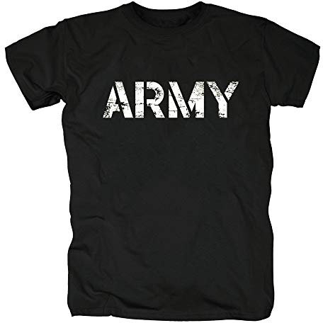 TSP US Army T-Shirt Herren XXXL Schwarz