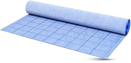Bauhandel24 - Abdichtungsbahn D11 10m², Abdichtbahn Dusche, Dichtfolie Bad, Dichtbahn Duschelement