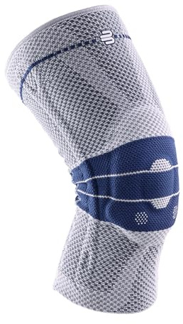 BAUERFEIND Kniebandage GenuTrain Unisex mit Silikonrand zur Entlastung Stabilisierung und Aktivierung nach Verletzung Operation oder bei chronischen wie Gonarthrose (Gelenkverschleiß) oder Arthritis