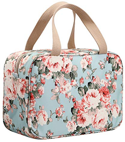 IGNPION Woman Large Travel Toiletry Bag Waterproof Wash Bag Make up Organizer Bag Cosmetic Bag Swimming Gym Bag