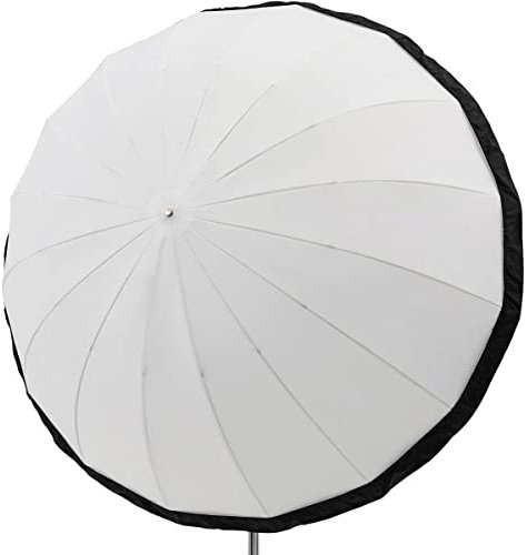 Godox Diffusore per ombrello parabolico trasparente da 165 cm (nero/argento)