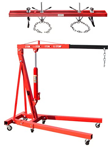 otgerlensker products Motorbrücke Motorträger 500 kg + Motorheber Motorkran 2000 kg