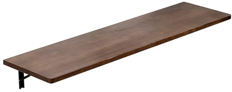 Wandklapptisch Holz, Schreibtisch Kleiner Wandtisch, Klapptisch Platzsparend Zur Wandmontage Klappbarer Schwimmend Computertisch, Esstisch, Küchentisch, Bistrotisch Buffettisch Hängetisch ( Size : 30x