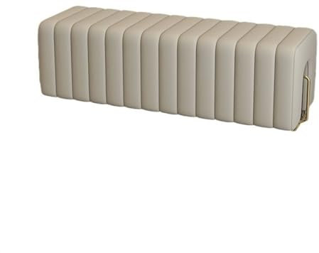 Ende der Bettbank Leichter, luxuriöser High-End-Garderobenhocker, langer dekorativer Sofahocker, Schlafzimmer-Nachtbank, Schuhwechselhocker Innenbank für Wohnzimmer/Schlafzimmer/Bettende ( Size : 160*