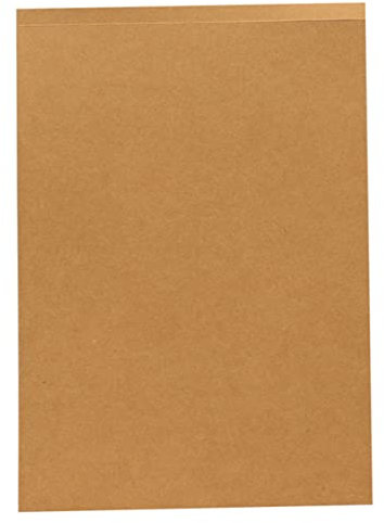 TEHAUX Notizblock Aus Kraftpapier Blanko Inneres Notizbuch Taschenbuch Für Schreiben Und Zeichnen s