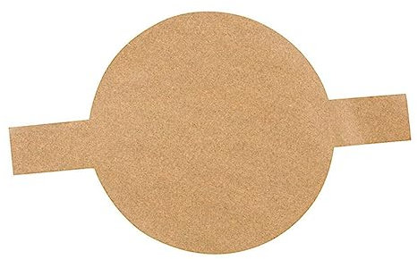 FELTECHELECTR 100pcs Round Cake Pan Liner Non-Stick Silicone Paper Parchment Paper for Baking Reusable Baking Sheet