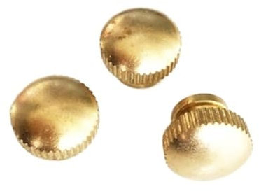 10PCS M3 M4 M5 M6 M8 M10 Messing Runde Blind End Schritt Rändelmuttern(M6)