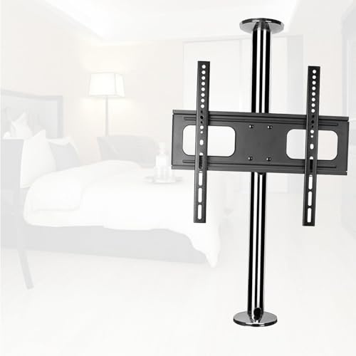 THEGA LCD TV 360 Degrés Cadre Tournant - Support TV Mural for Télévision Plat Et Incurvé LCD LED, Support TV Inclinable Et Pivotant, Compatible avec Écran De 32 À 55 Pouces(86-114cm)