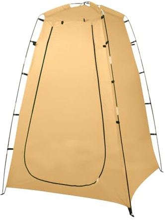 Pop Up Shelter | Toilet Privacy Tent for Camping | Portable Shower Changing Room | Windproof Dressing Cabin | Quick Setup Privacy Enclosure | for Beach Picnic Fishing Hiking | Outdoor Toilet Shower