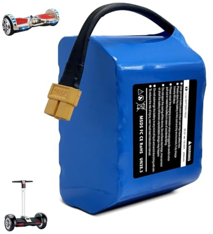 JHKJ 24 V 4 Ah Elektro-Hoverboard-Akku 25,2 V 29,4 V 4000 mAh Lithium-Ionen-Akku 6S2P 7S2P für Elektroroller und Self-Balancing Boards,6s2p