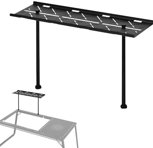 Folding Table for Camping – Portable Dining Table, Table for Outdoor and Indoor Use – for Outdoor and Indoor Party Barbecue, Garden, Home, Beach, Patio, Backyard, Balcony