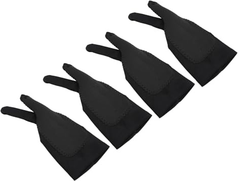 Hamwesh Digital Drawing Gloves, 4 Pack Artist Glove Right Left Hand, with Smooth Elasticity Breathable Design for Digital and Traditional Art (M)
