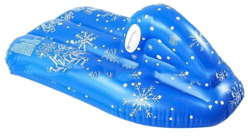 Uonlytech Aufblasbarer Winter Skating Werkzeug aus Robustem PVC Leicht zu Reinigen und Kratzfest für Erwachsene im Schnee