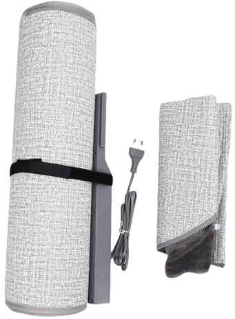 Hapivida Chauffage de Bureau pour Pieds et Jambes, Modele Couverture Chauffante avec Arrêt Automatique, 5 Niveaux de Température, pour Maison et Bureau