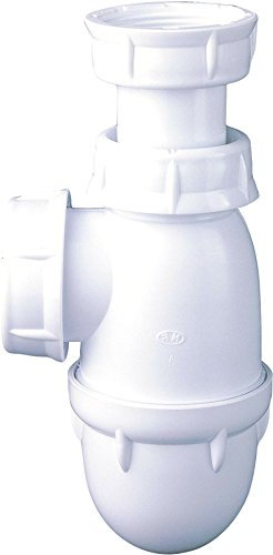 Nicoll 0201001 Siphon lavabo Tube réglable 33 x 42 L211