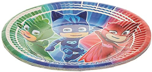 Procos PJ Masks Super Dessertteller, 19 cm, 8-teilig