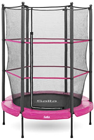 Salta Junior - Trampolin mit Sicherheitsnetz - ø 140 cm - Pink