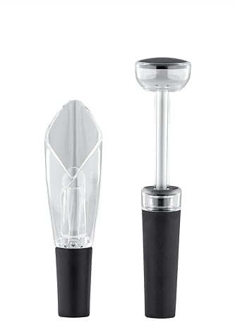 Haier HAWGKIT02 Set Accessori da Vino, Include Aeratore e Salvagocce a Tulipano, Tappo per Il Sottovuoto, qualità Premium
