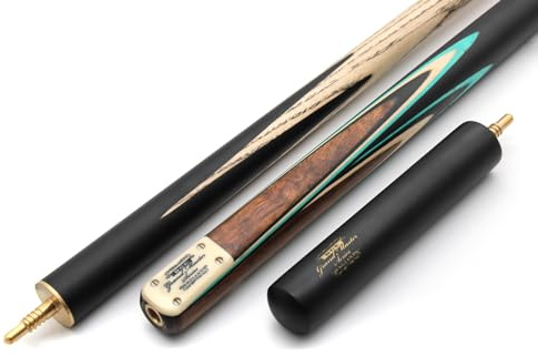 BILMAG Billardqueue Snooker BCE Grandmaster-2, Esche, 3/4 Teilung, inkl. Verlängerung, 145cm