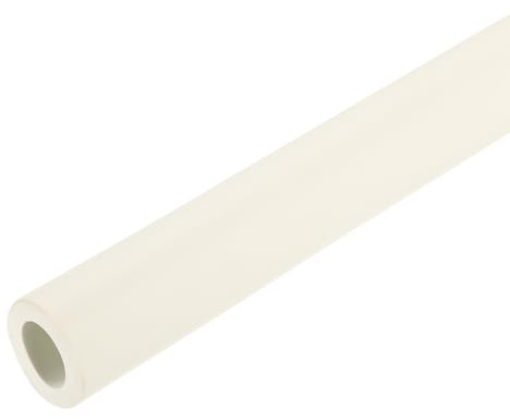 sourcing map Schaumstoffschlauch für Griffstütze, Rohrisolierung, Außenrohrlagerung, 18 mm Innendurchmesser, 29 mm Außendurchmesser, 1 m, Weiß