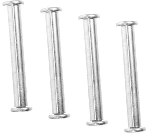 IWOWHERO Vis de Serrage pour Parasol de Terrasse, Acier Argenté, 4 Pièces, Remplacement pour Pied et Poignée, Usage Jardin et Extérieur