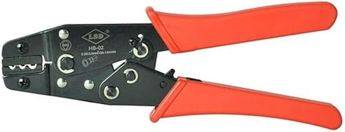 COQALINEX Crimping Pliers,Crimping Tool Set,Mini Hand Crimping Pliers for Non-Insulated Cable Links 0.25-2.5mm2 Crimping Tool for Crimp Pliers
